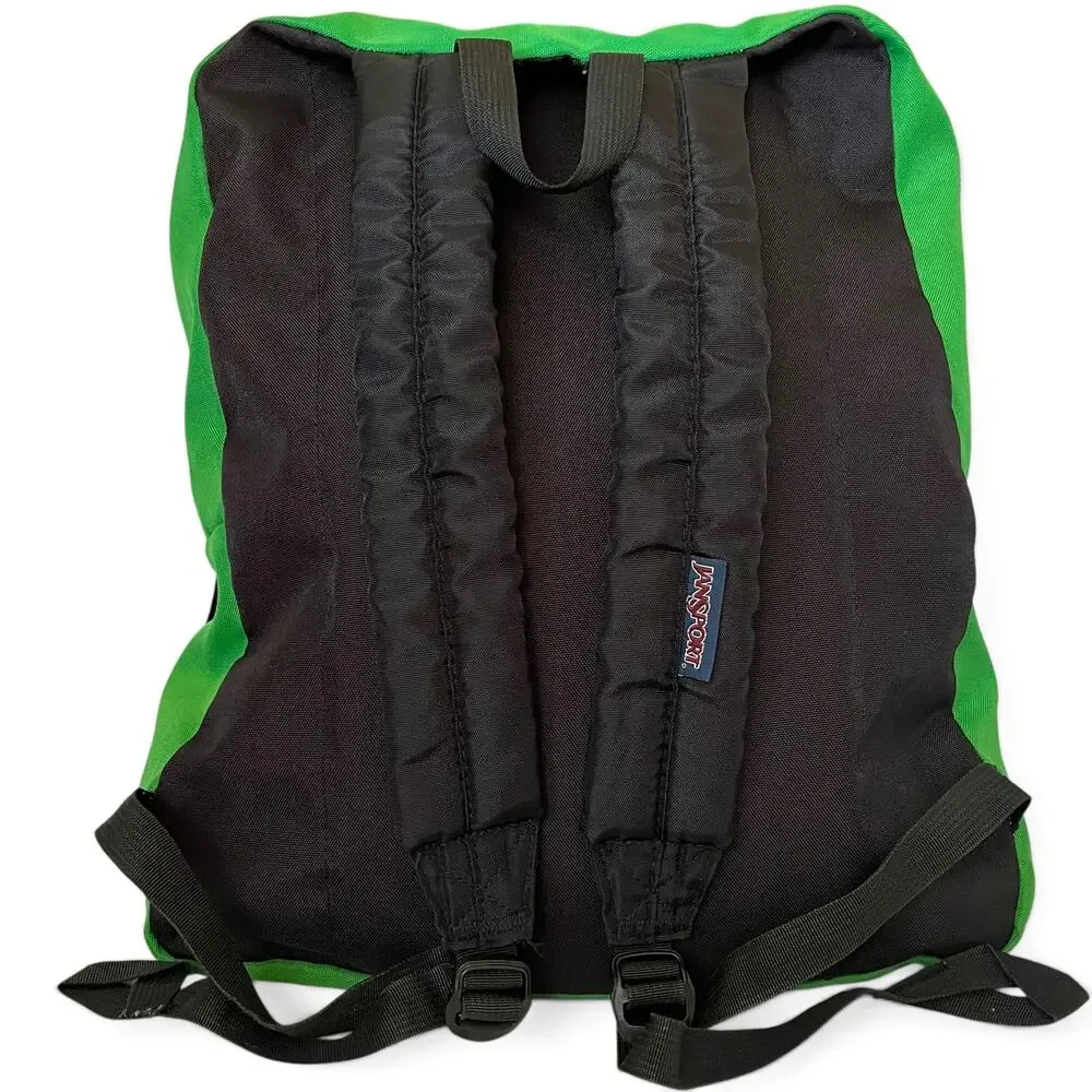 JanSport Vintage Neon Green SuperBreak 25L Backpack